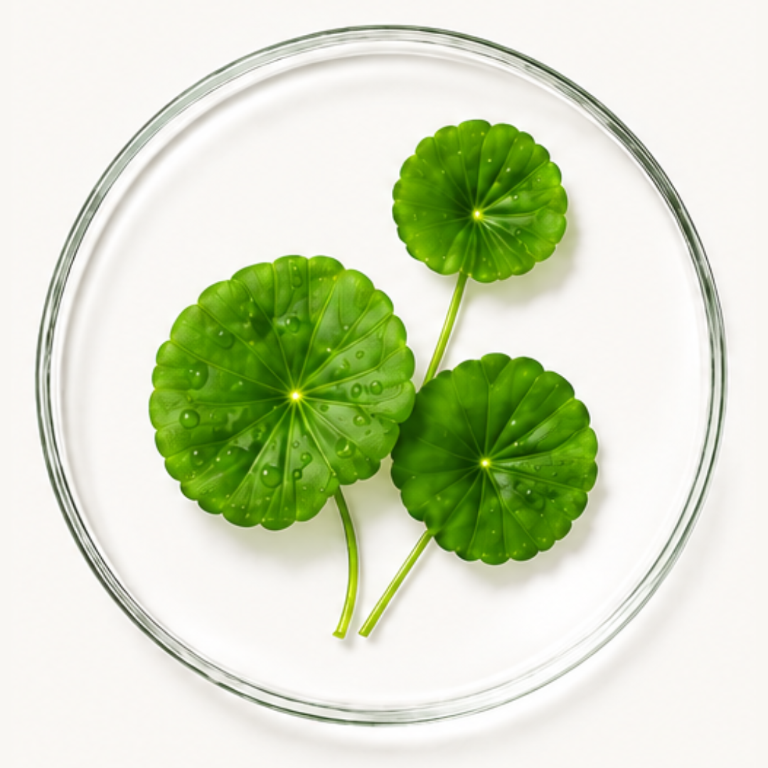 Centella asiatica extract used in BaseLife Clear UV Defense SPF50 sunscreen.