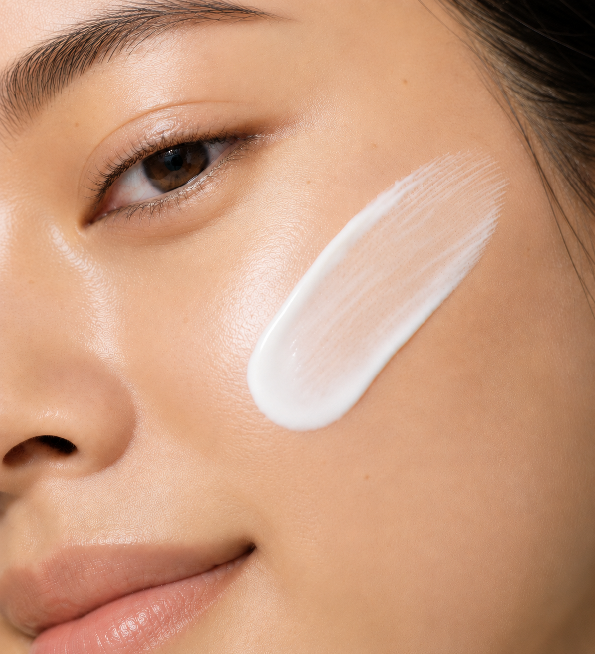 Mineral sunscreen with natural finish